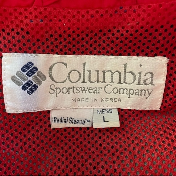 Vintage Columbia Radial Sleeve Ski Jacket Colorblock Retro Mens Size Large 90s - Picture 10 of 11